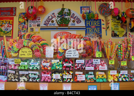 Sweet Shop à des expositions Lille France Banque D'Images