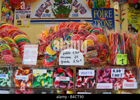 Sweet Shop à des expositions Lille France Banque D'Images