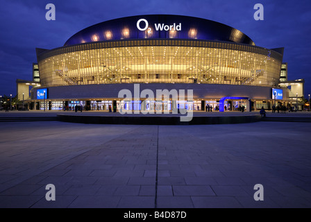 O2, O2 World Arena de the Anschutz Entertainment Group, Berlin Friedrichshain, l'Allemagne, l'Europe. Banque D'Images