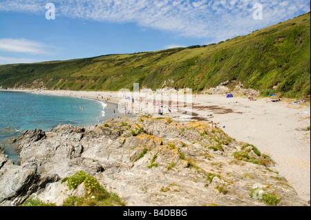 Vault Beach Cornwall UK Banque D'Images