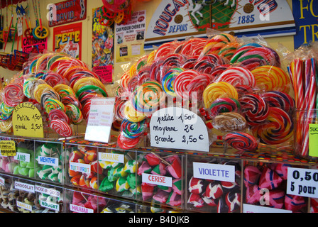 Sweet Shop à des expositions Lille France Banque D'Images