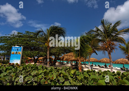 Aruba Antilles néerlandaises d'Eagle Beach, Banque D'Images