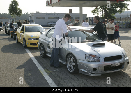 Moteur, voiture sport, Grand Prix 2003 Tuner, Hockenheimer Motodrom, commencez pas 69, DP SUBARU STI, 2e place Banque D'Images