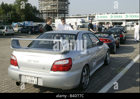 Moteur, voiture sport, Grand Prix 2003 Tuner, Hockenheimer Motodrom, commencez pas 69, DP SUBARU STI, 2e place Banque D'Images