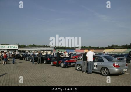 Moteur, voiture sport, Grand Prix 2003 Tuner, Hockenheimer Motodrom, commencez pas 69, DP SUBARU STI, 2e place Banque D'Images