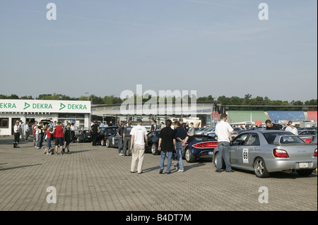 Moteur, voiture sport, Grand Prix 2003 Tuner, Hockenheimer Motodrom, commencez pas 69, DP SUBARU STI, 2e place Banque D'Images