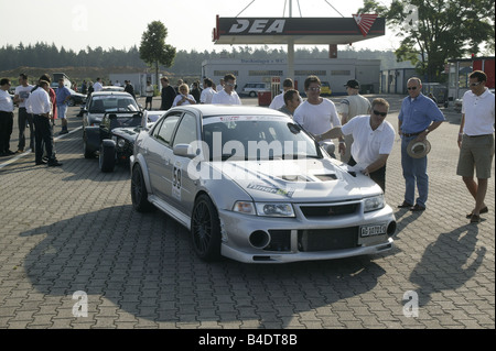 Moteur, voiture sport, Grand Prix 2003 Tuner, Hockenheimer Motodrom, démarrez No 59, DP Mitsubishi Evo VI, 5. Grade Banque D'Images