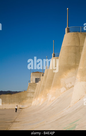 Sepulveda Dam Los Angeles River San Fernando Valley Los Angeles County California United States of America Banque D'Images