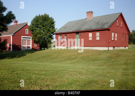 Le Morrison House Museum circa 1760, à Londonderry, New Hampshire, USA qui fait partie du nouveau scenic Englandnd Banque D'Images