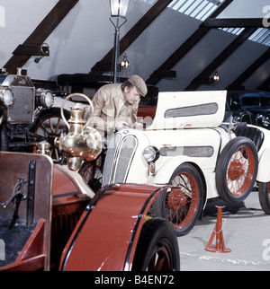 Voiture, Carmuseum Fritz B. Busch, collectionneur, Carcollector, vintage car, Fuchstal am Schloss Banque D'Images