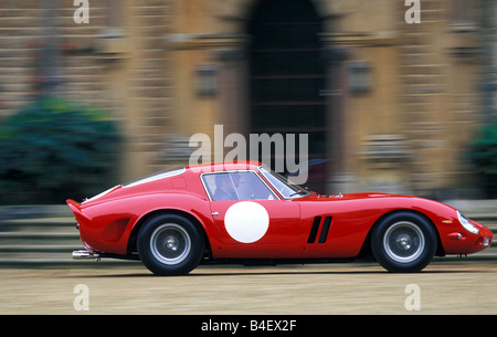 Voiture, Ferrari 250 GTO, l'année de modèle 1964, 1960, 1960, vintage car, voiture de sport, coupé, cabriolet, rouge, conduite, side view Banque D'Images