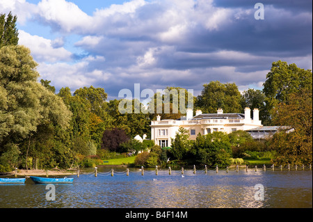 Lac de plaisance de Regents Park Londres Royaume-Uni Banque D'Images