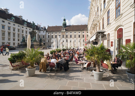 Innerer Burghof Hofburg Wien Hofburg de Vienne Banque D'Images