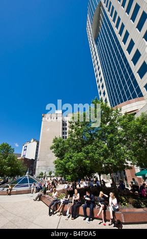 Canwest Place bâtiment de la ville de Winnipeg, Manitoba, Canada Banque D'Images