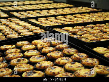 Pasteis de Belem à l'antig Confeitaria de Belem Banque D'Images