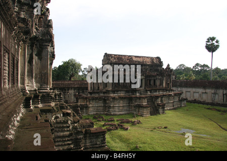 Complexe d'Angkor Wat à Siem Reap, Cambodge Banque D'Images