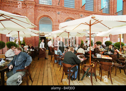 Tableaux de l'avant d'un -Sphinx- restaurant à Lodz, Pologne Banque D'Images