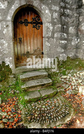 Chapelle du tambour dans le parc du château de tambour,Aberdeenshire, Ecosse Banque D'Images