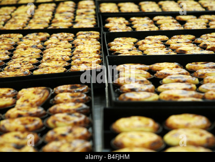 Pasteis de Belem à l'antig Confeitaria de Belem Banque D'Images