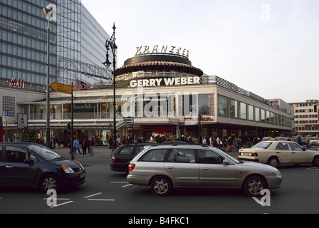 Kranzler Eck sur le Kurfürstendamm, Berlin, Allemagne Banque D'Images