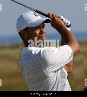 Tiger Woods le golfeur numéro un des mondes Banque D'Images