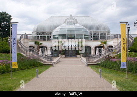 Phipps Conservatoire et jardin botanique, Parc Schenley, Pittsburgh, Pennsylvanie Banque D'Images