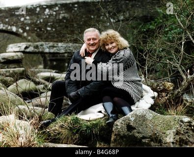 Edward Woodward acteur stars dans l'égaliseur Banque D'Images