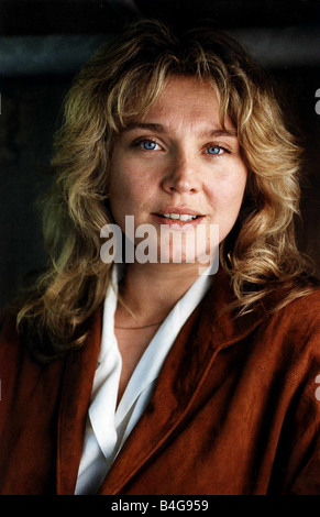 L'actrice Amanda Redman Banque D'Images