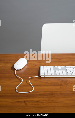 Un clavier d'ordinateur et souris d'ordinateur Banque D'Images