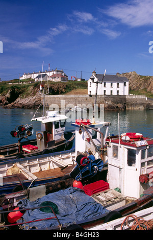 Irlande, comté de Donegal, Malin Head, port Banque D'Images