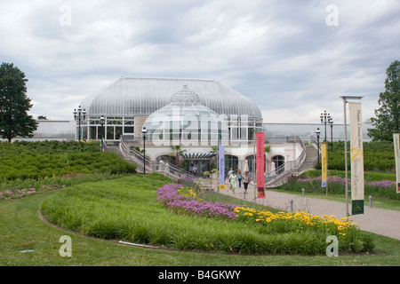 Phipps Conservatoire et jardin botanique, Parc Schenley, Pittsburgh, Pennsylvanie Banque D'Images