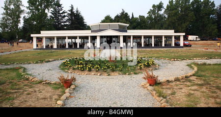 Beach resort Pretor - en Macédoine Banque D'Images