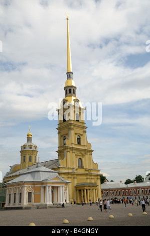 Cathédrale de SS Pierre et Paul, Saint-Pétersbourg, Russie Banque D'Images