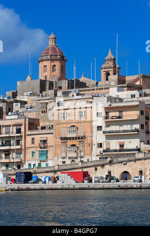 Vittoriosa et Dockyard Creek Malte Banque D'Images