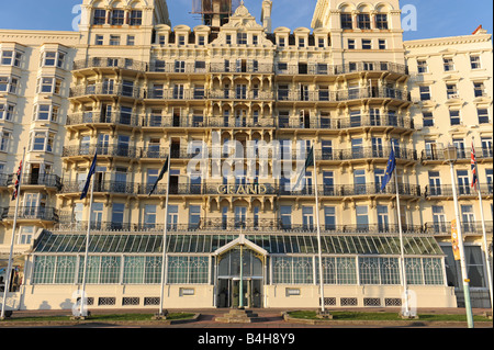 Le Grand Hotel, Brighton. Banque D'Images