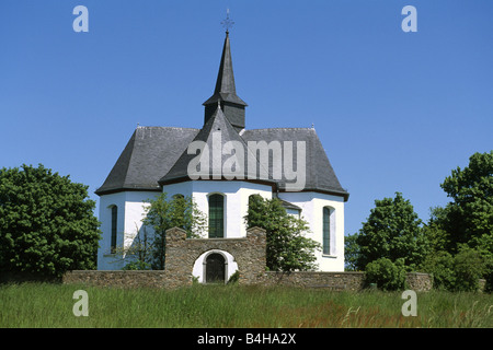 Façade de chapelle, Bad Camberg, Limburg-Weilburg, Hesse, Germany Banque D'Images