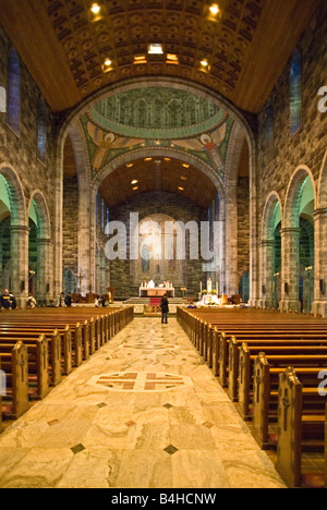 Les intérieurs de la cathédrale, la cathédrale de Galway, Galway, Connacht, République d'Irlande Banque D'Images