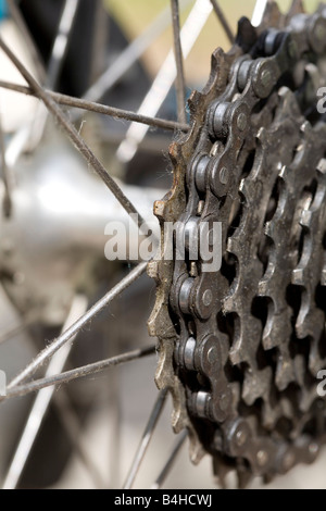 Close-up of gears de location Banque D'Images