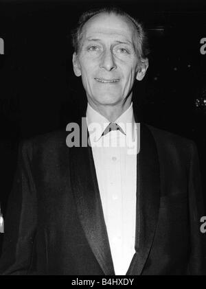 En 1972, l'acteur Peter Cushing Banque D'Images