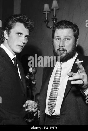 Terence Stamp acteur avec Peter Ustinov Banque D'Images