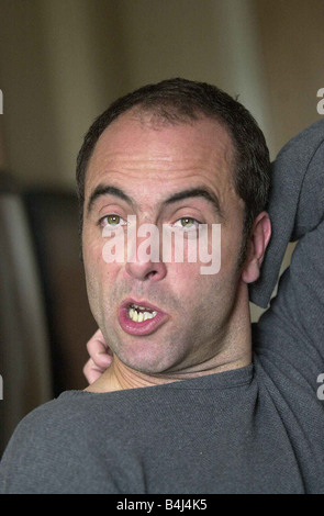 James Nesbitt Août 2002 Portrait Acteur Fun Banque D'Images