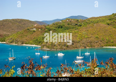 Maho Bay, St. John USVI Banque D'Images