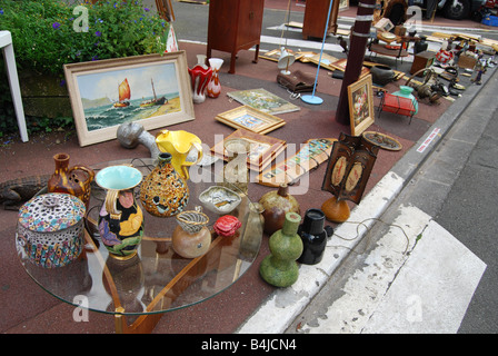 Collection de2166 à Lille Braderie France Banque D'Images