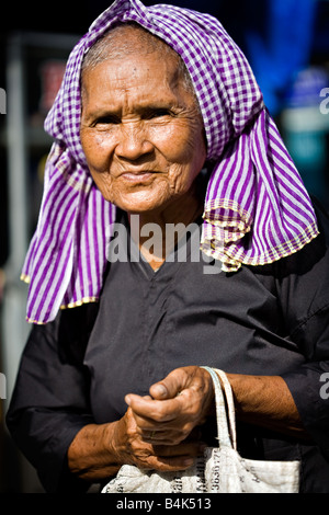 Une minorité ethnique femme champa Banque D'Images