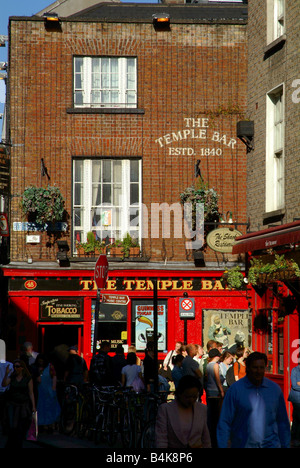 Temple Bar Dublin County Dublin, Irlande Banque D'Images