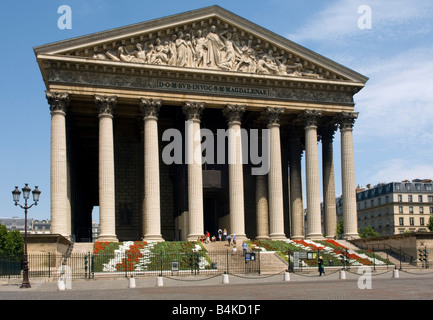 Église de la Madeleine, Paris, France Banque D'Images