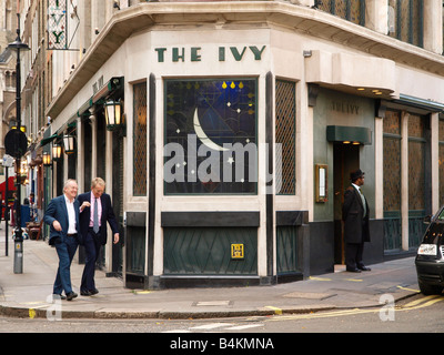 Le Restaurant Ivy 1 West Street WC2 London England Banque D'Images