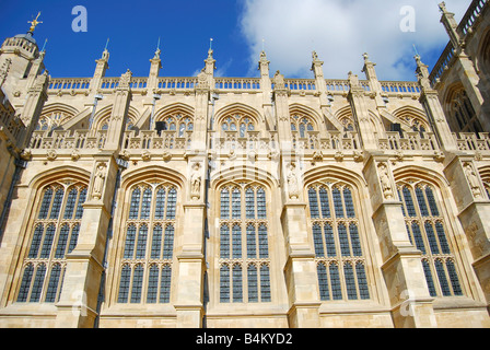 La Chapelle St George, Ward, le château de Windsor, Windsor, Berkshire, Angleterre, Royaume-Uni Banque D'Images