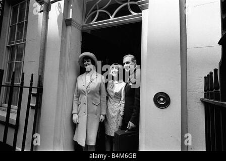 James Callaghan, chancelier de l'Échiquier Mai 1966 Le Budget fort Banque D'Images