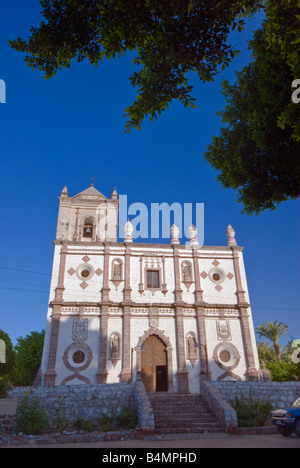 Mision San Ignacio Mexique Baja California Sur façade Banque D'Images